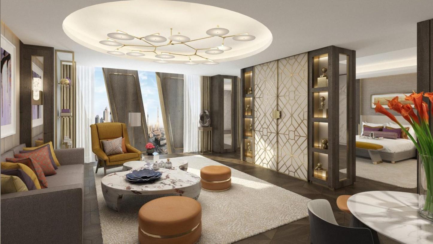 Mandarin Oriental Downtown, Dubai Hotel Bagian luar foto