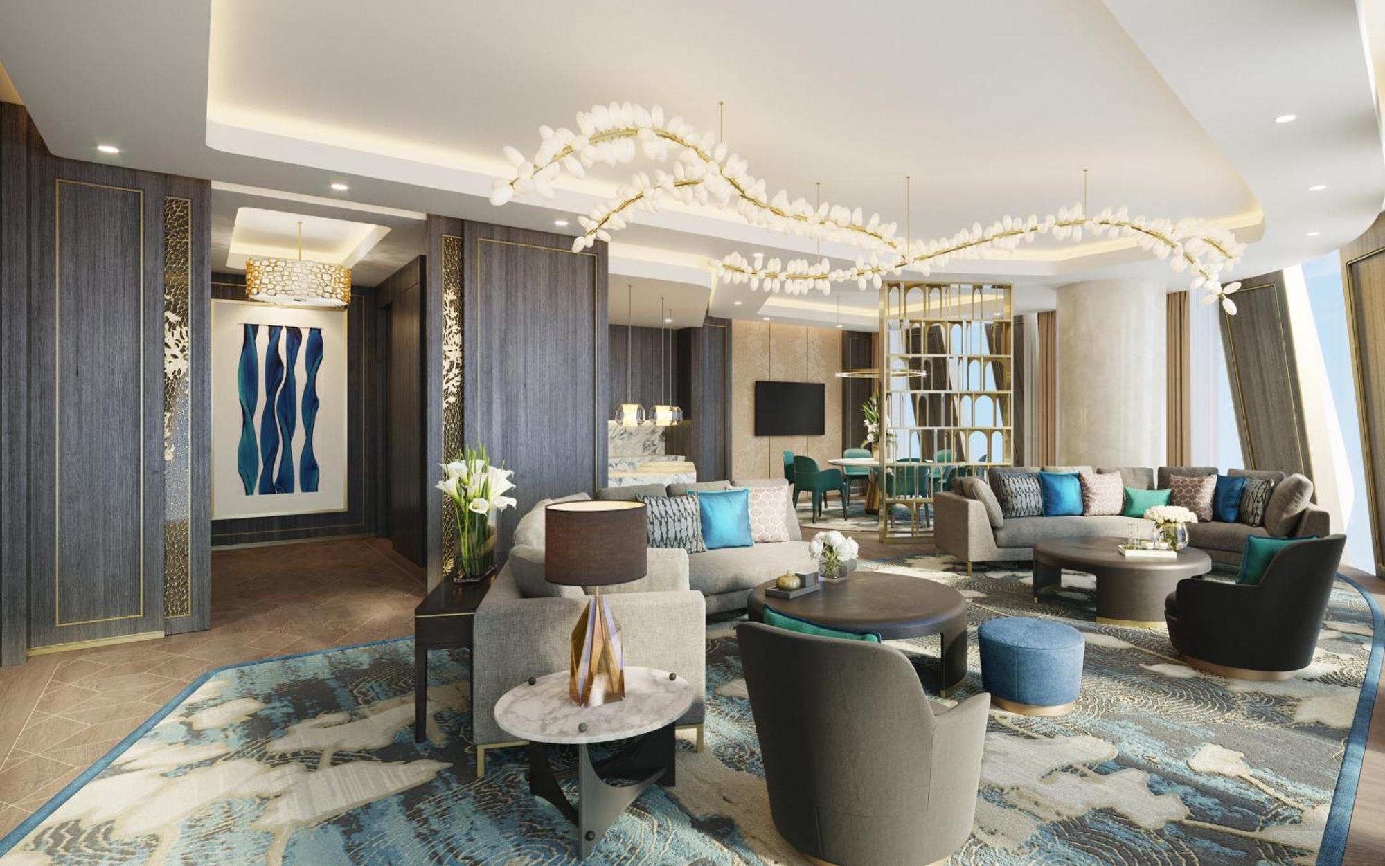 Mandarin Oriental Downtown, Dubai Hotel Bagian luar foto
