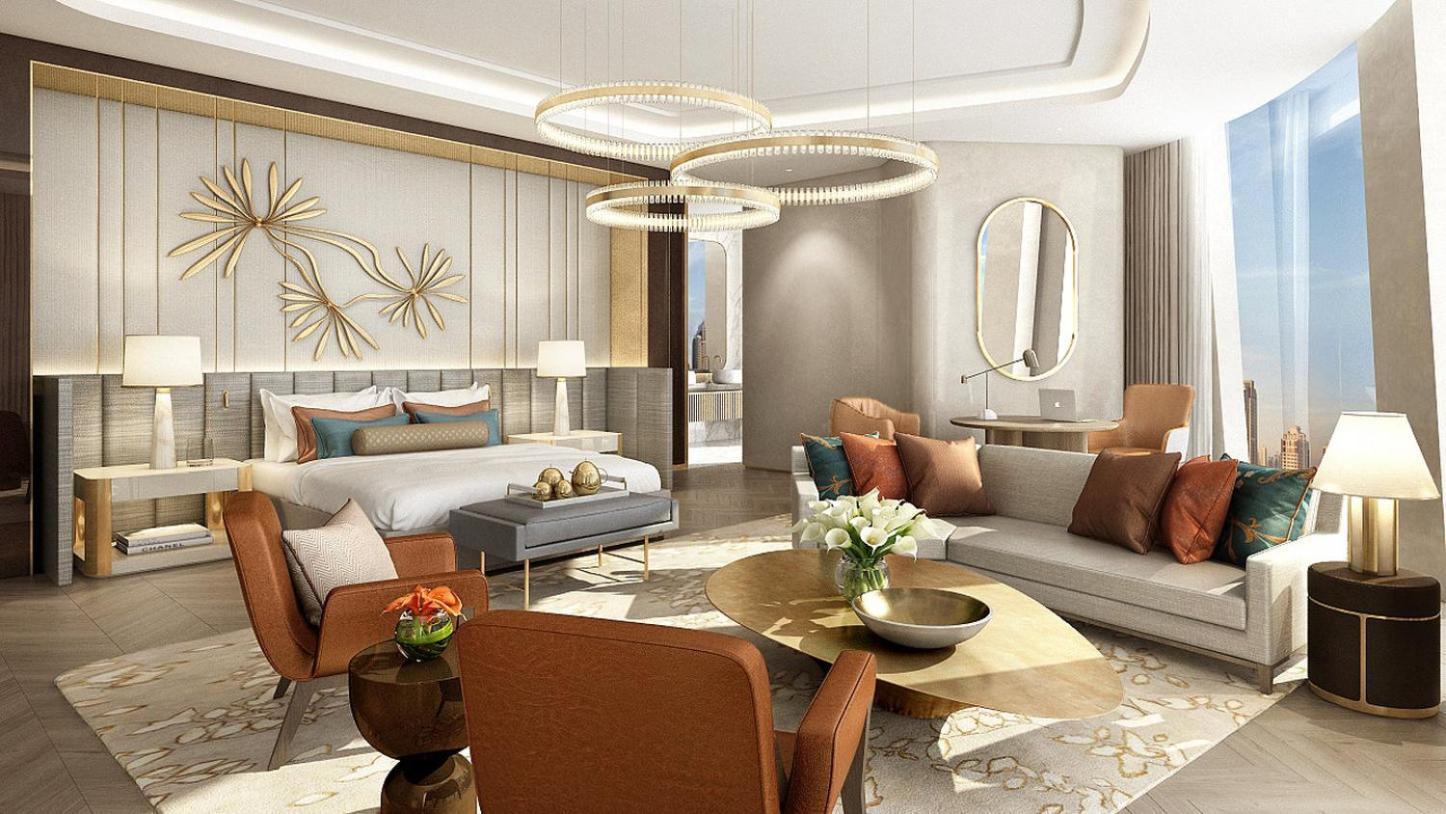 Mandarin Oriental Downtown, Dubai Hotel Bagian luar foto