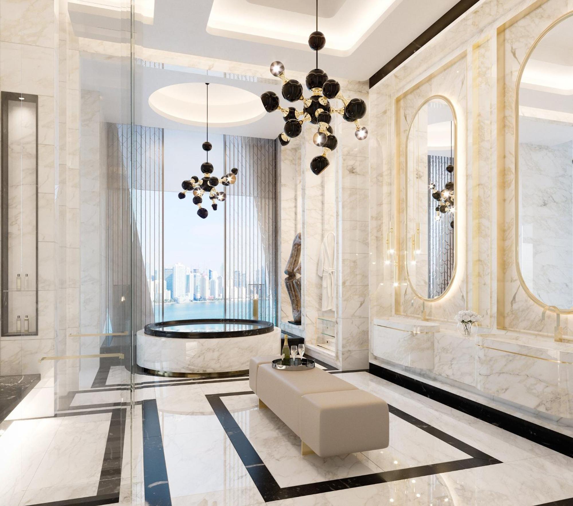 Mandarin Oriental Downtown, Dubai Hotel Bagian luar foto